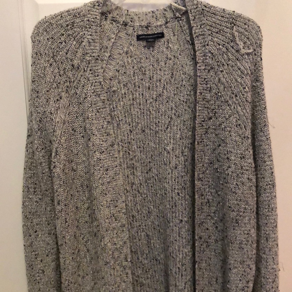 Black and White Speckled Cardigan!!!